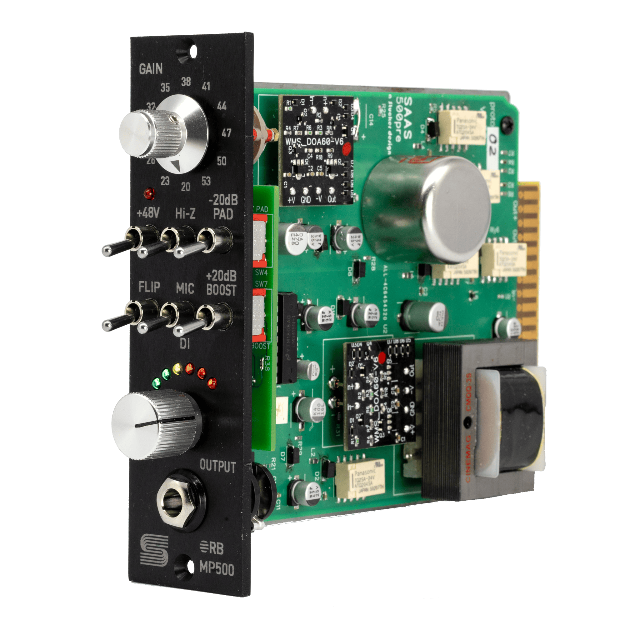 TYPE III Mic Preamp Featured Photo - Mp500
